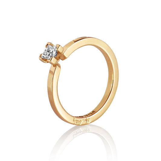 Efva Attling Solo Star Ring Gold
