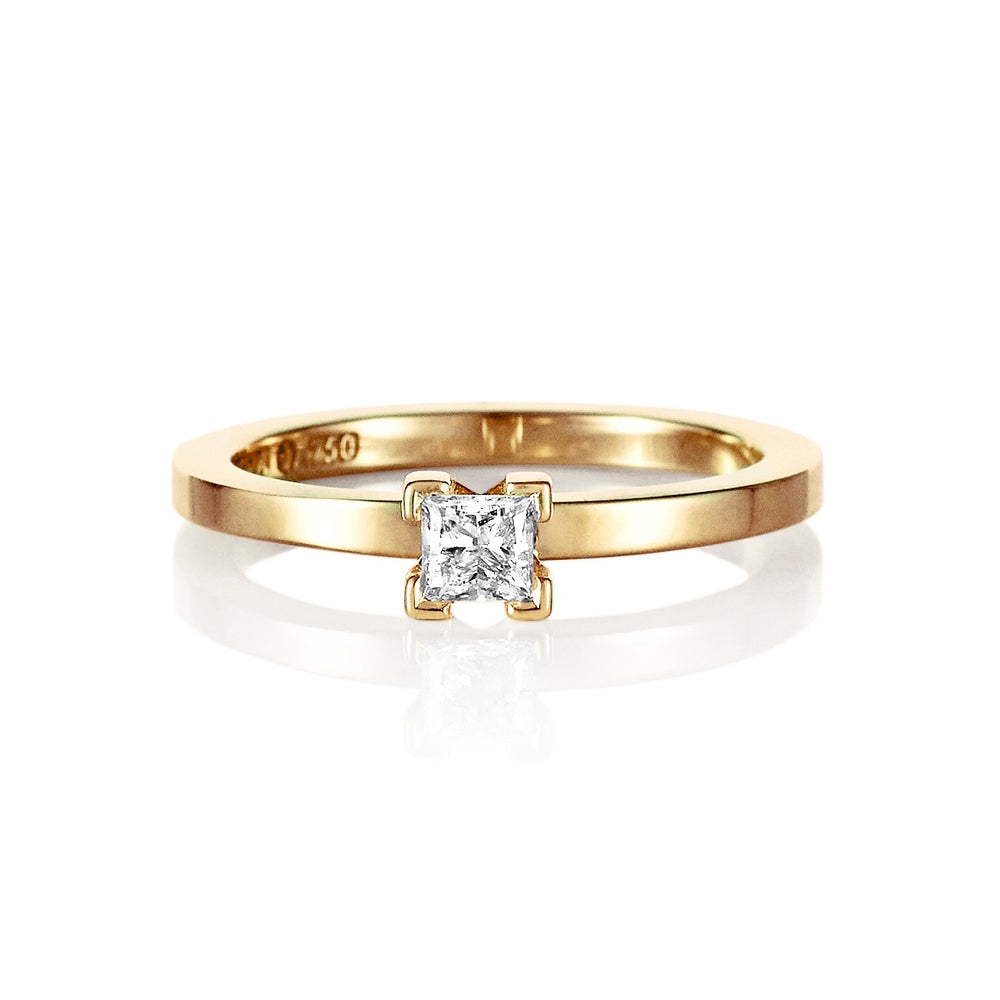 Efva Attling Solo Star Ring Gold
