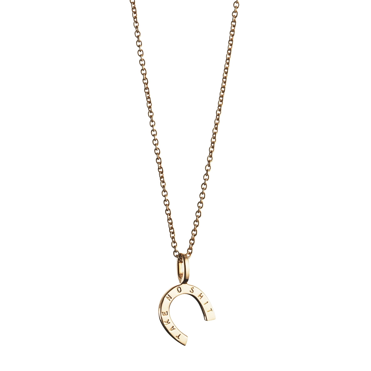 Efva Attling Take No Shit Necklace Gold