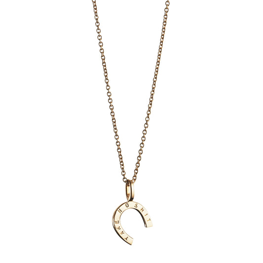 Efva Attling Take No Shit Necklace Gold