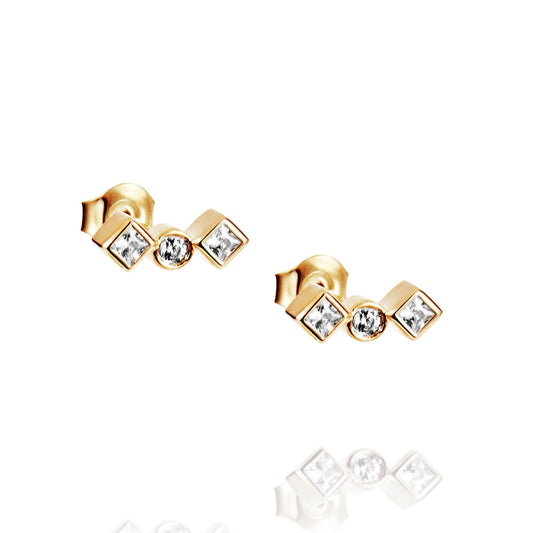 Efva Attling Twinkle Studs Gold