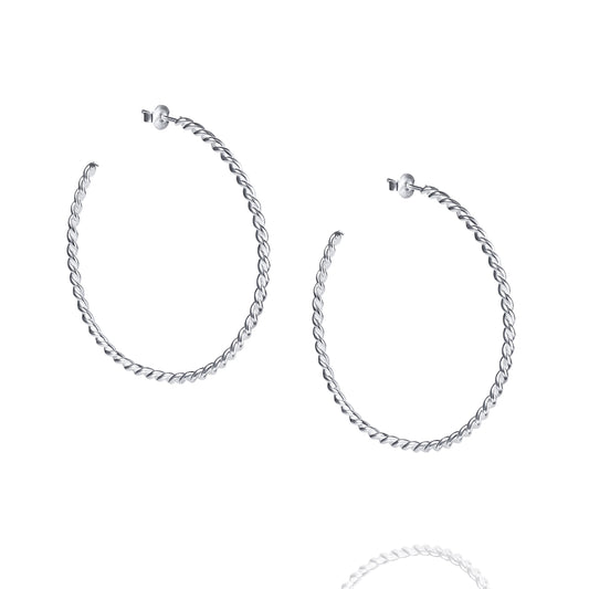 Efva Attling Wrapped Hoops