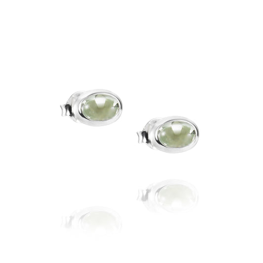 EfvaAttling-love-bead-earrings-green-quartz