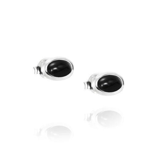 EfvaAttling-love-bead-earrings-onyx