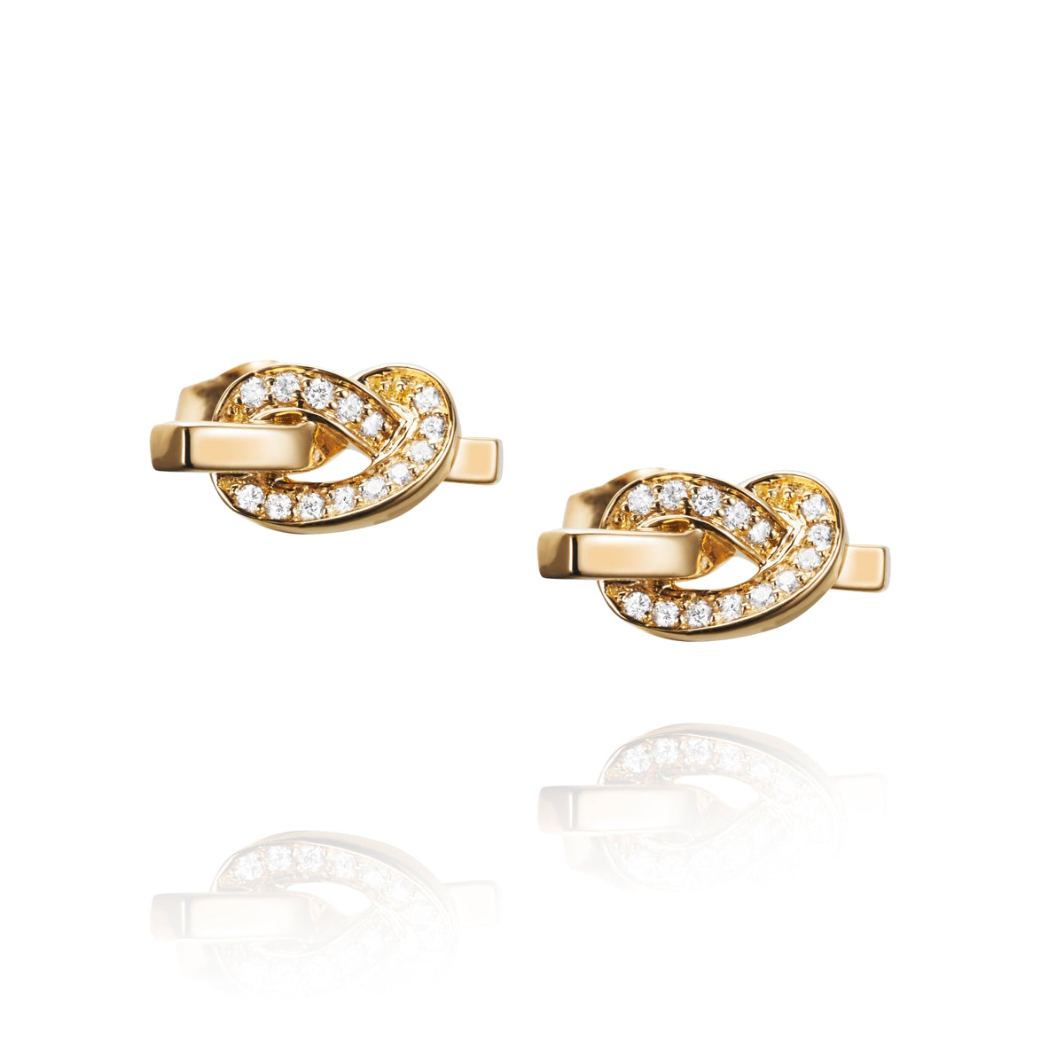 EfvaAttling-love-knot-stars-earrings-gold