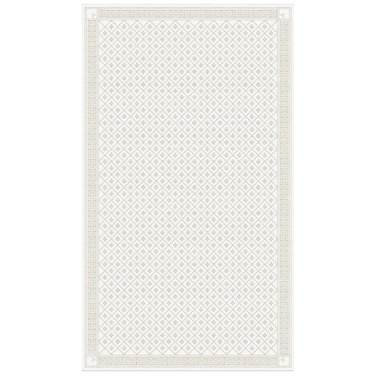 Ekelund Attebladrose 080 Table Cloth 150x260 Beige