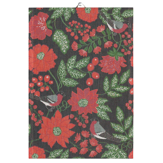 Ekelund Julfaglar Tea Towel 35x50
