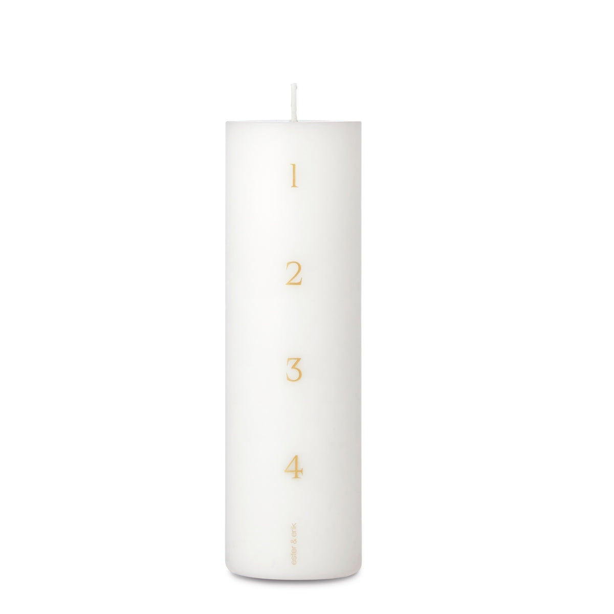 ester-erik-advent-candle-20cm-80h-white