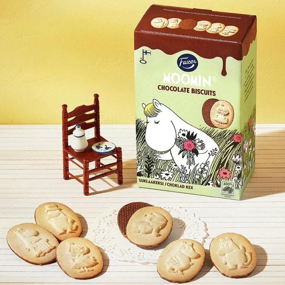 Fazer Moomin Chocolate Biscuits 175g
