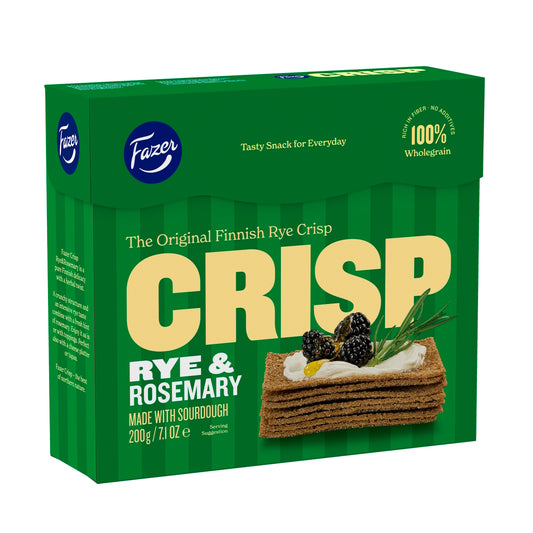 Fazer Rye Crisp Rosemary 200g