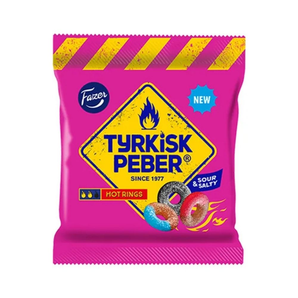 FazerTyrkiskPeberHotRings150g