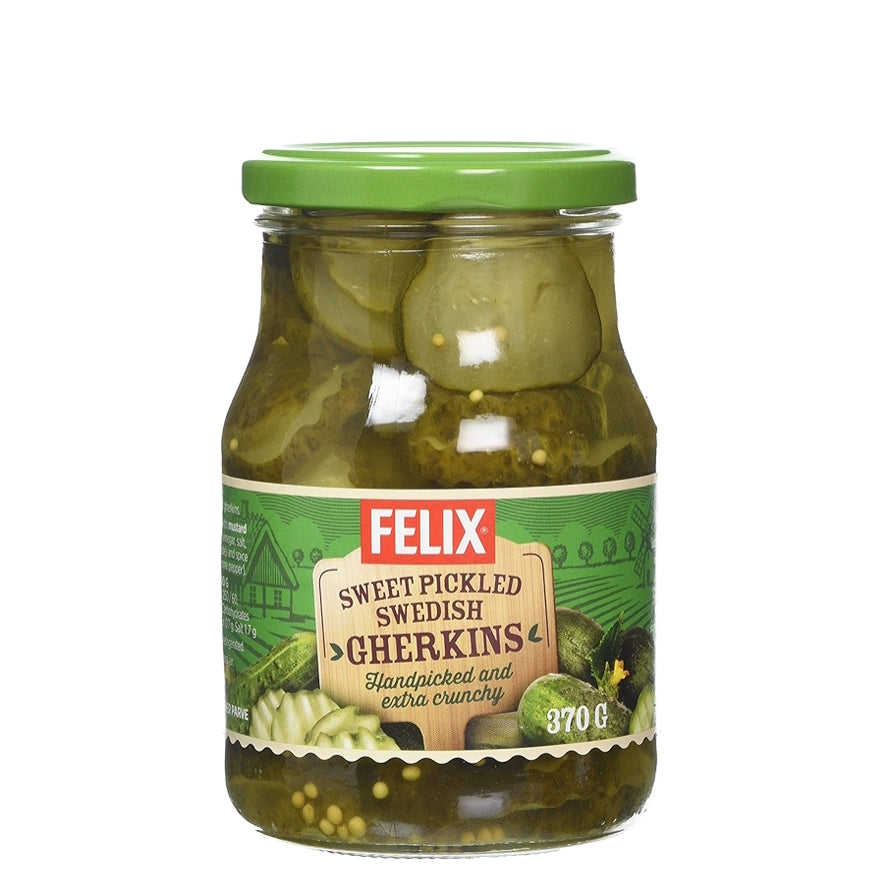 Felix Sliced Gherkins 370g