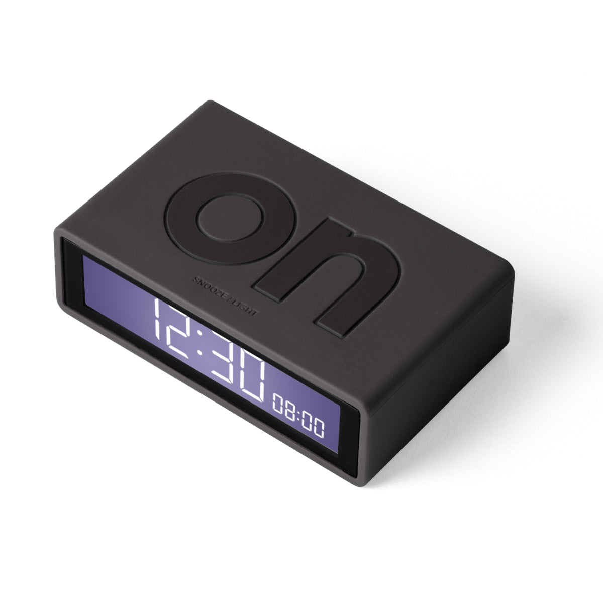 Lexon-flip-travel-clock-dark-grey