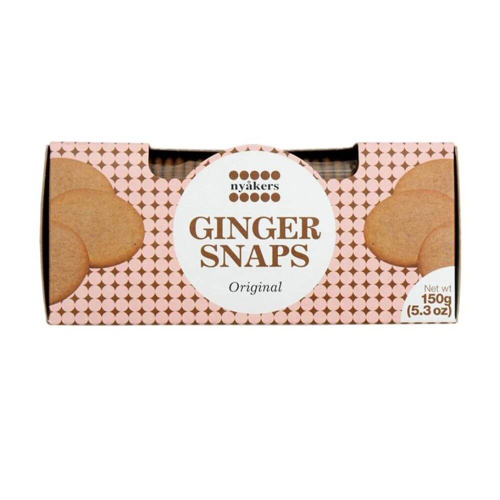 Nyakers-ginger-snaps-original-150g