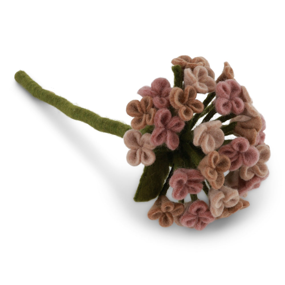 Gry & Sif Felted Big Hydrangea Pale Rose