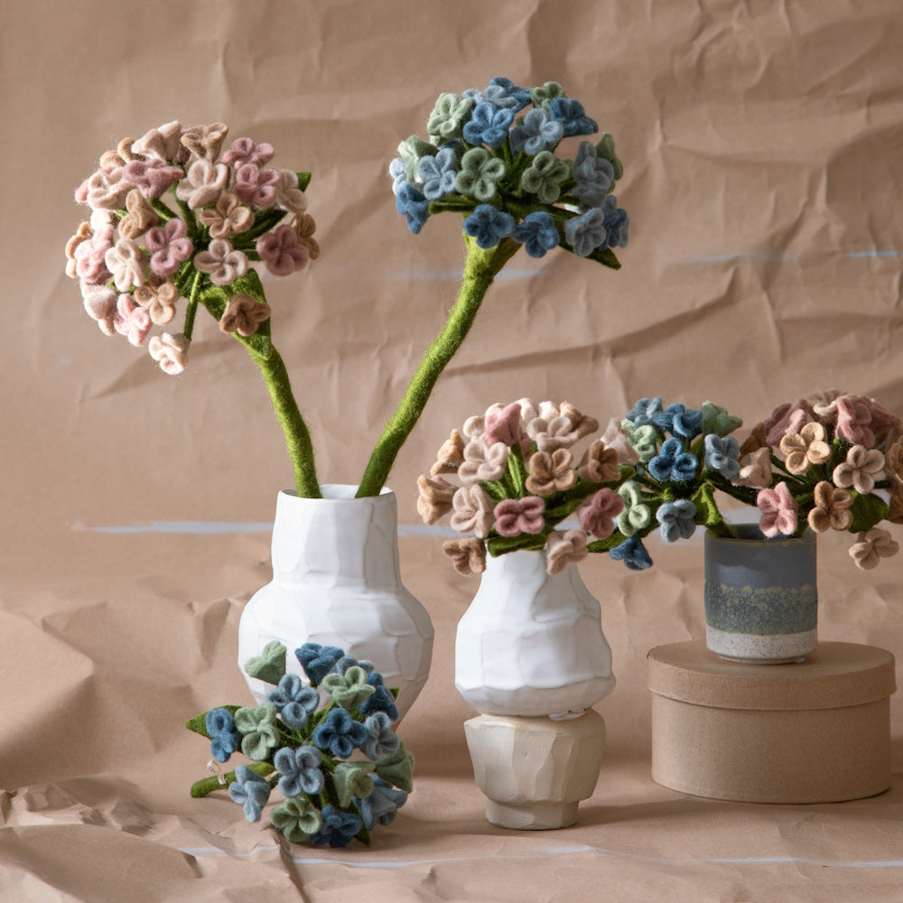 Gry & Sif Felted Hydrangea