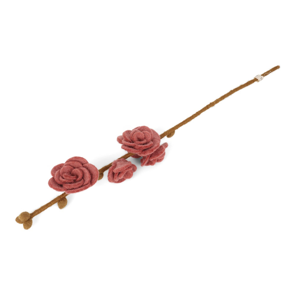 Gry & Sif Felted Branch Rouge Roses
