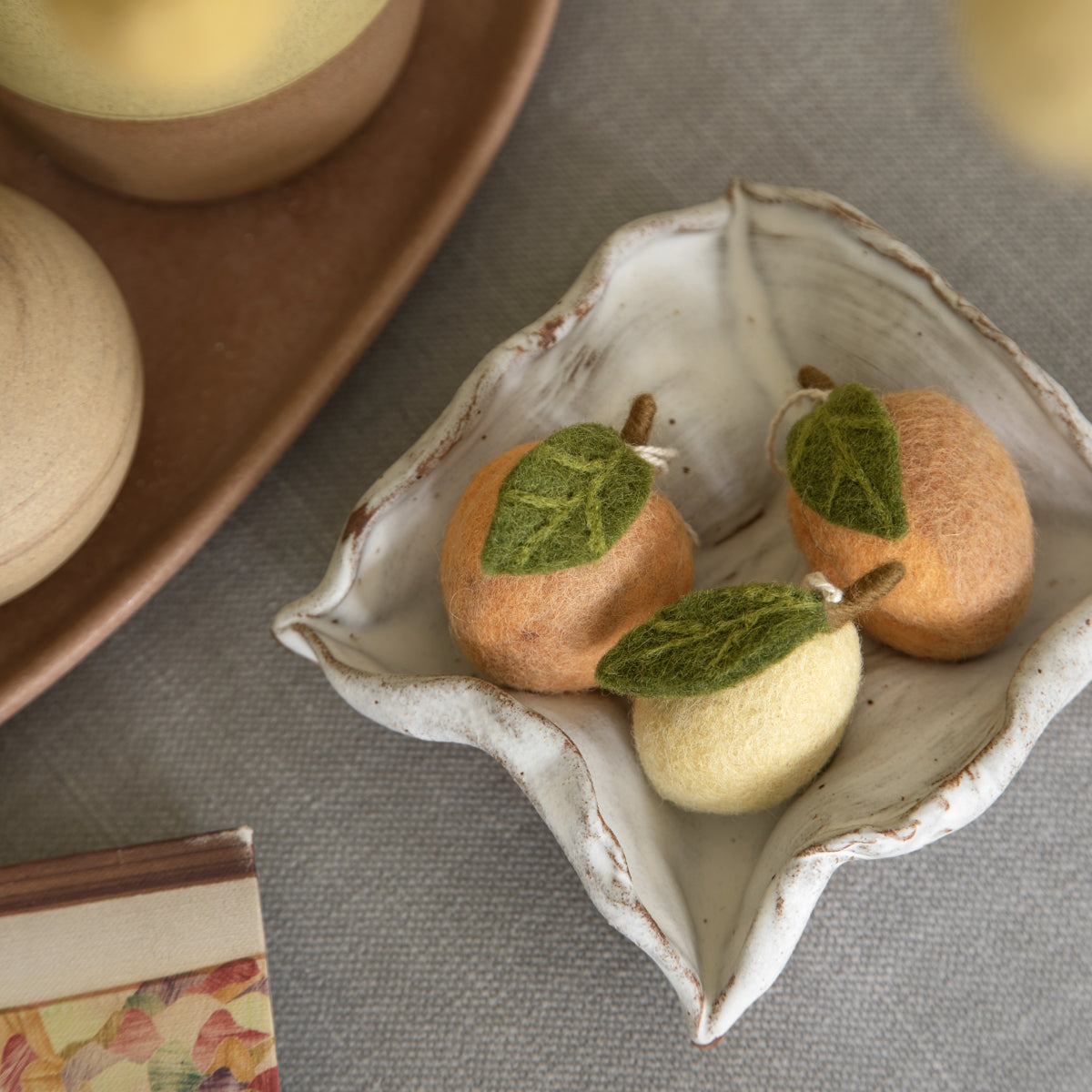 Gry&Sif-gry-sif-peach-felted-ornament