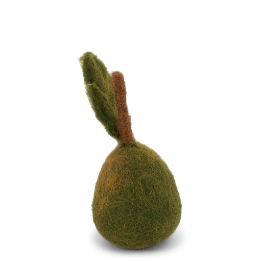 Gry & Sif Pear Green Felted Ornament
