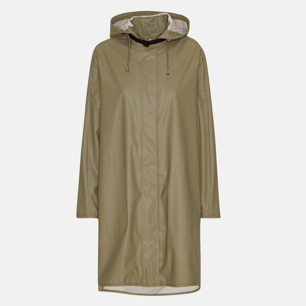 Ilse Jacobsen Raincoat Rain71 Covert Green