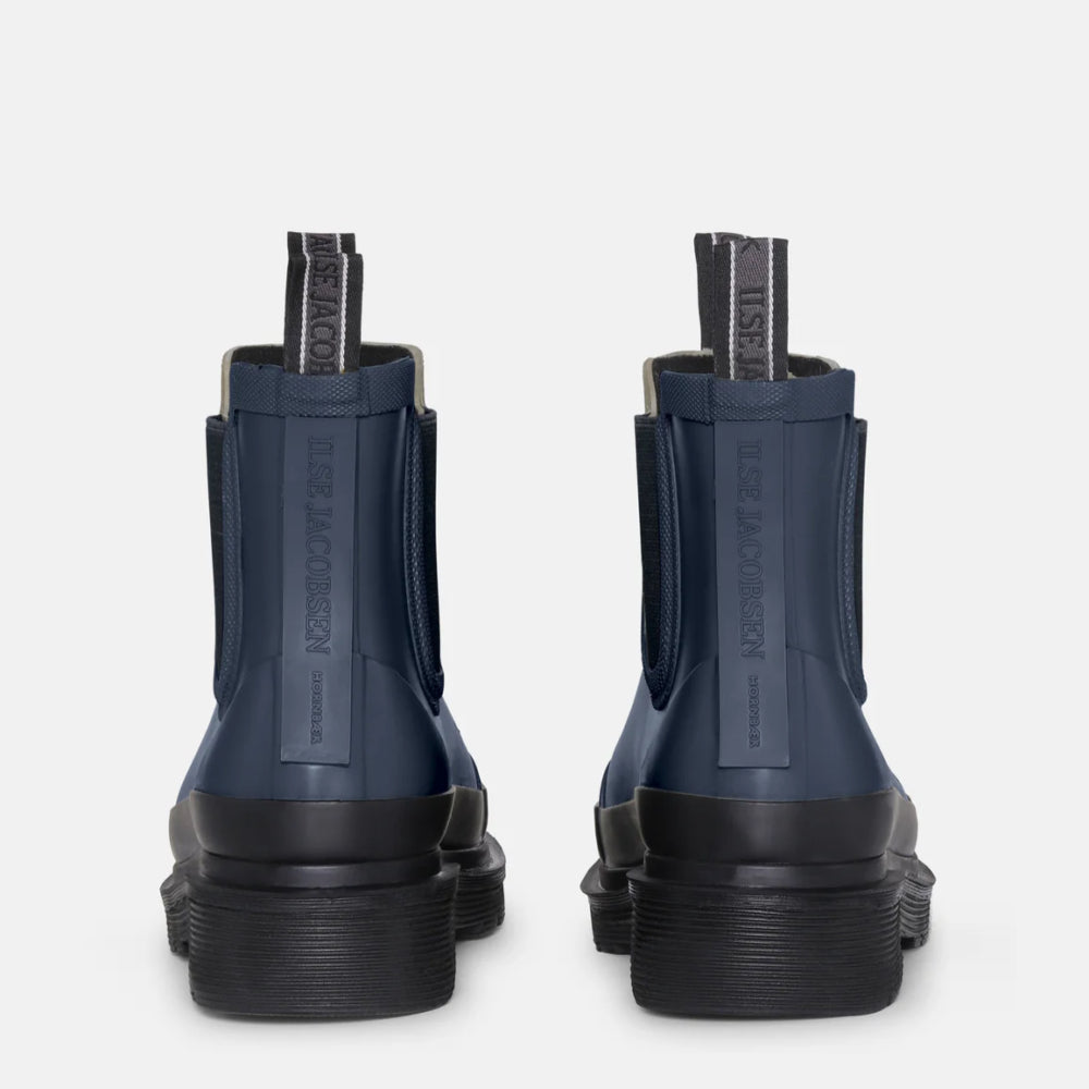Ilse Jacobsen Short Rubber Boots Dark Indigo