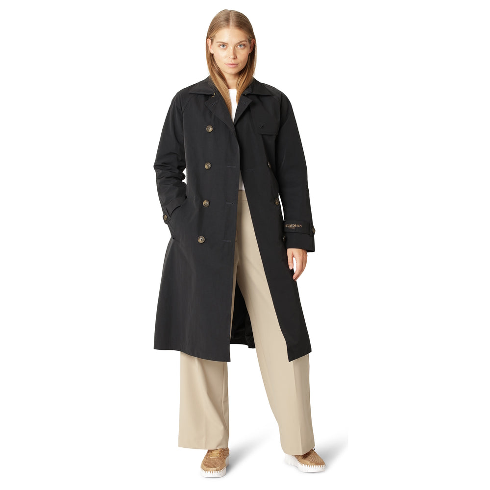 Ilse Jacobsen Trench Raincoat Dark Indigo