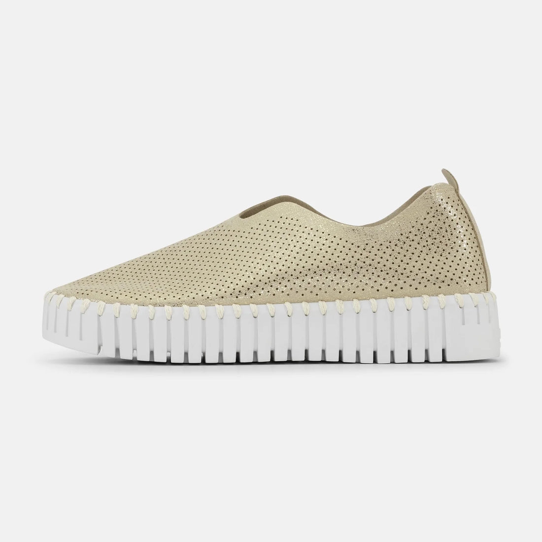 Ilse Jacobsen Tulip Platform Shoes Mono Platin