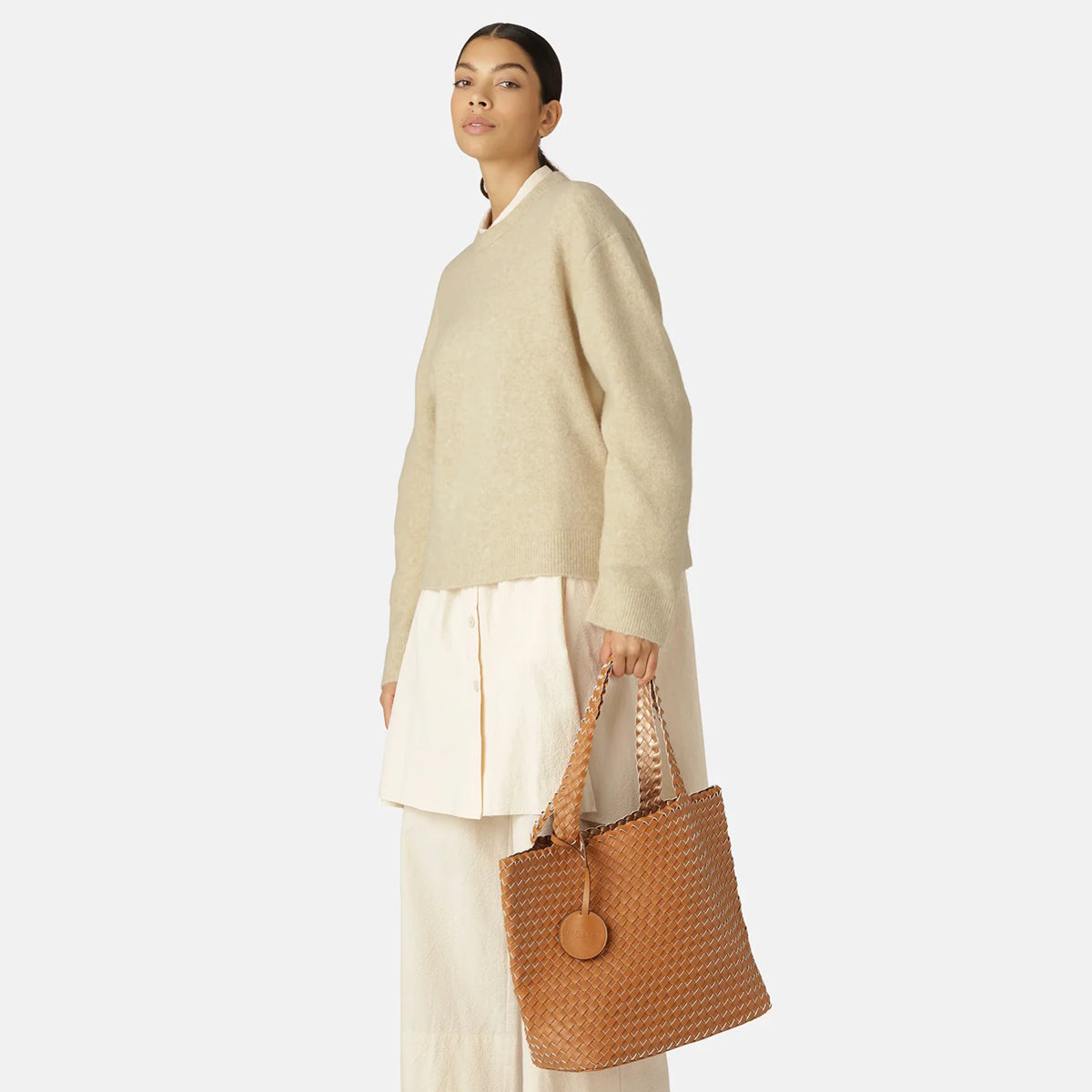 ilse-jacobsen-woven-tote-bag-pumpkin-copper