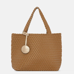 Ilse Jacobsen Woven Tote Bag Pumpkin-Copper