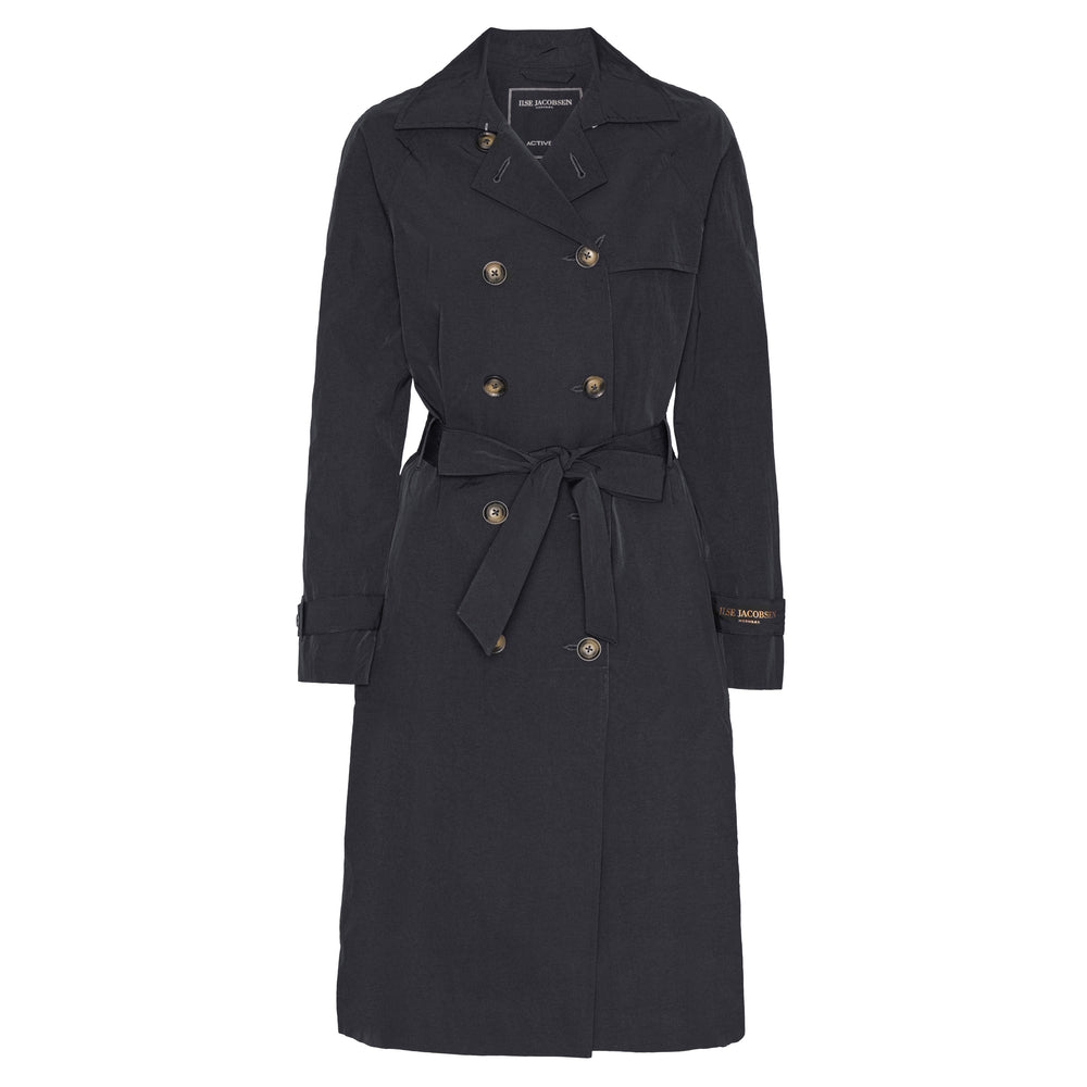 Ilse Jacobsen Trench Raincoat Dark Indigo