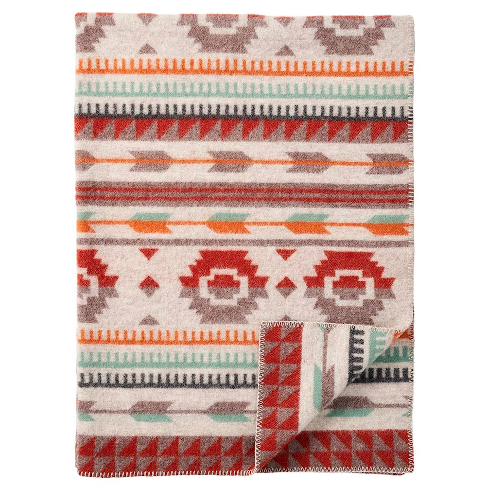 Klippan Arrow Wool Blanket Multi