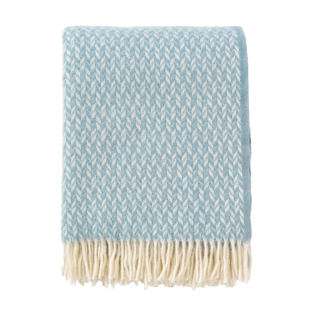 Klippan Lovik Wool Blanket Heavenly Blue