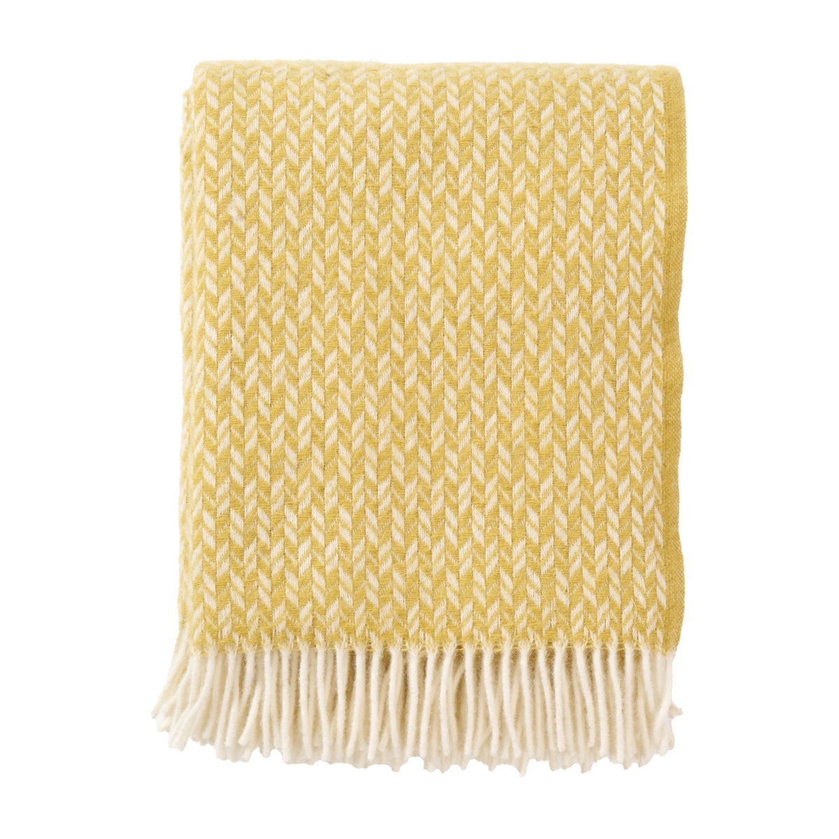 Klippan Lovik Wool Blanket Yellow