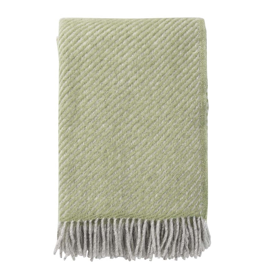 Klippan Carl Wool Blanket Green