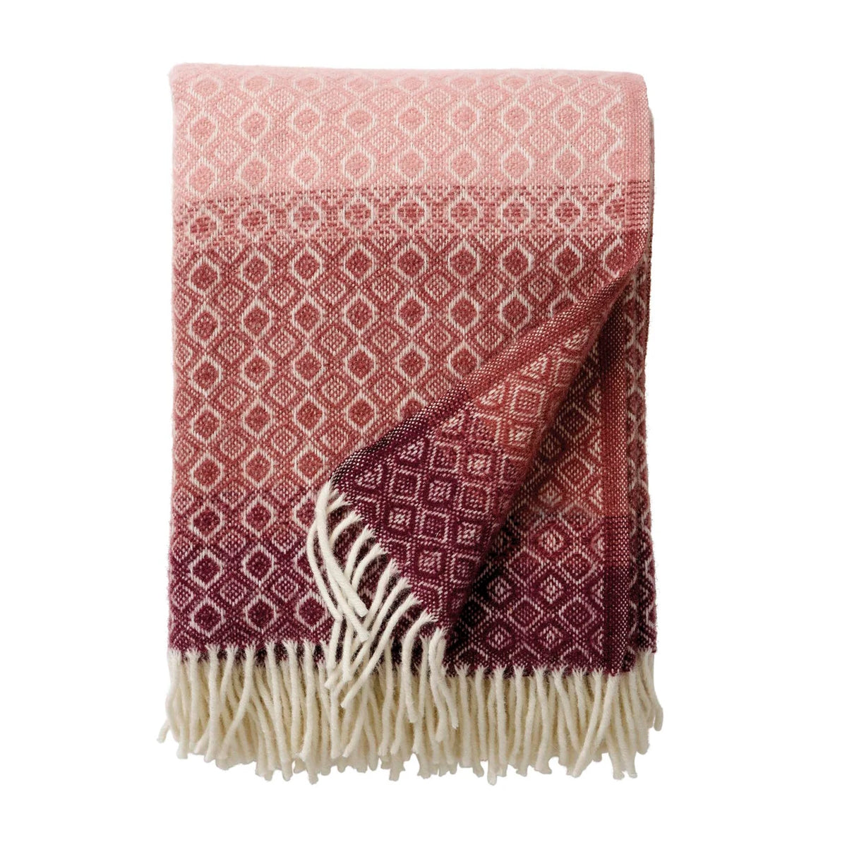 Klippan Havanna Wool Blanket Multi Pink