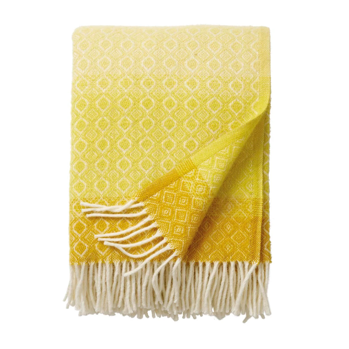 Klippan Havanna Wool Blanket Multi Yellow
