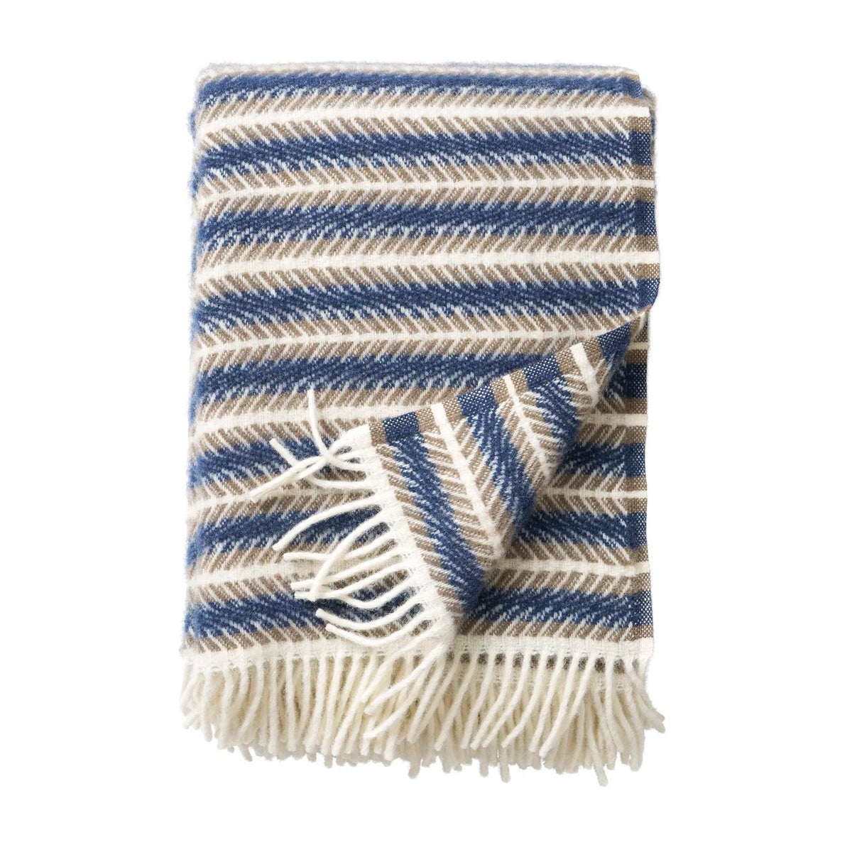 Klippan-oscar-eco-wool-blanket-amberBlue