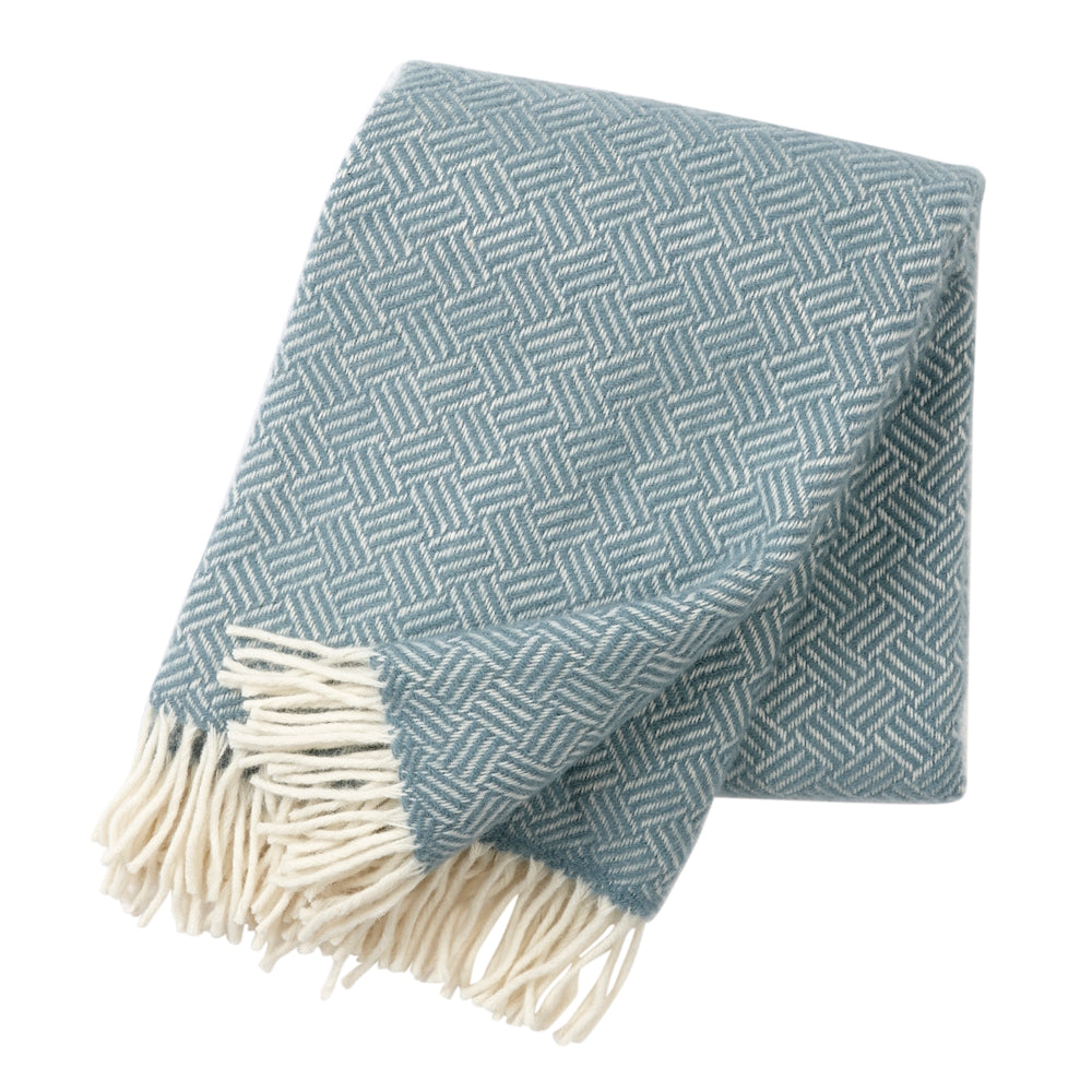 Klippan Samba Wool Blanket Lead Grey