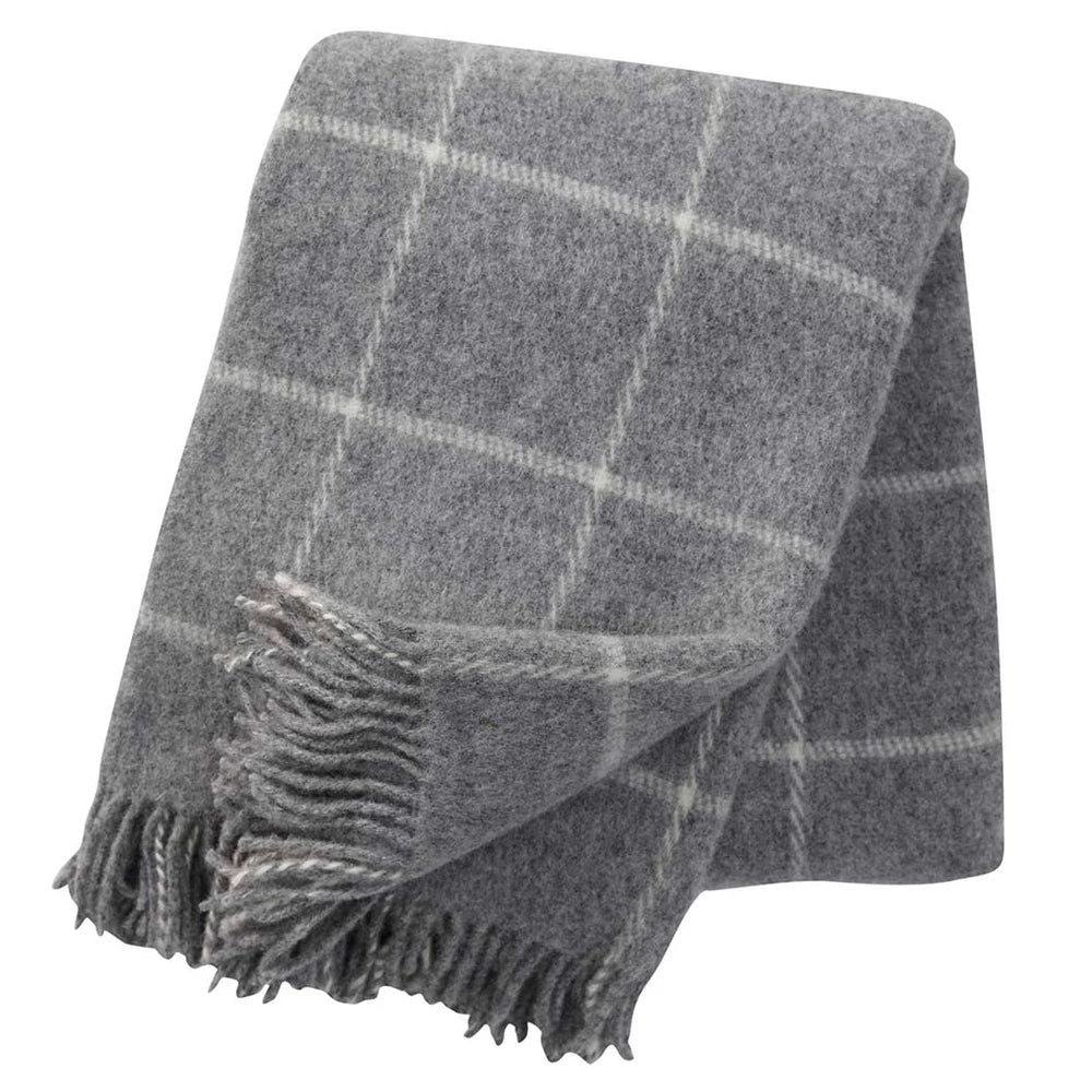 Klippan Vinga Wool Blanket Light Grey
