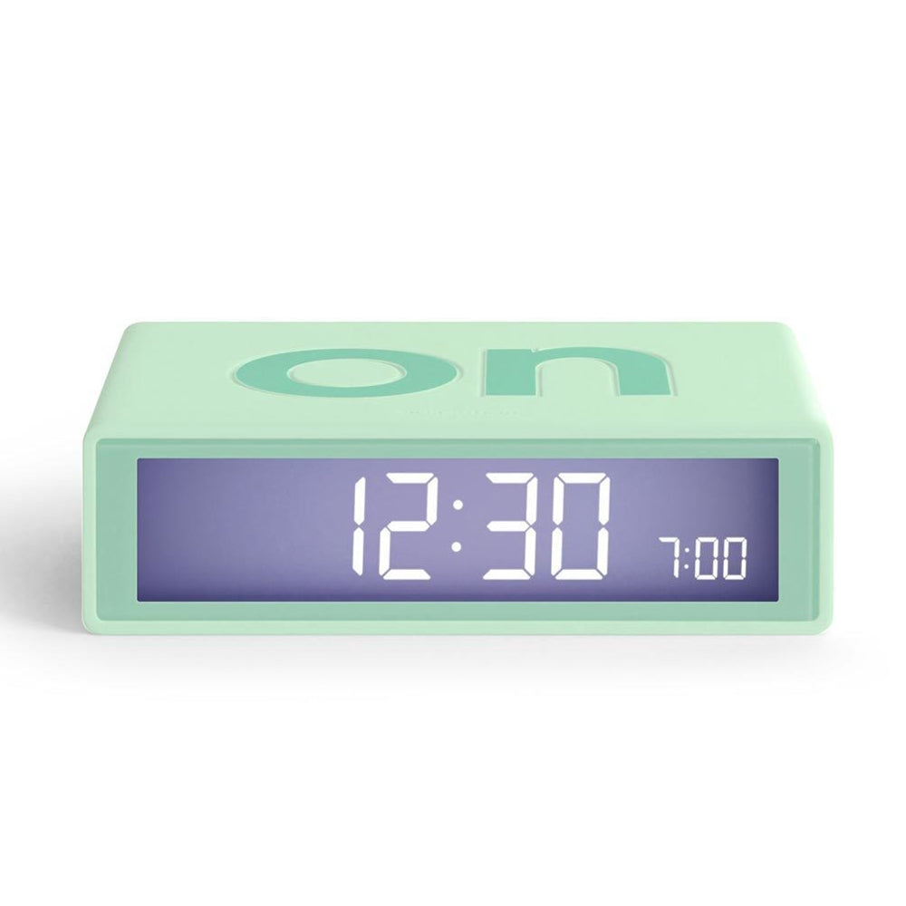lexon-flip-travel-clock-mint