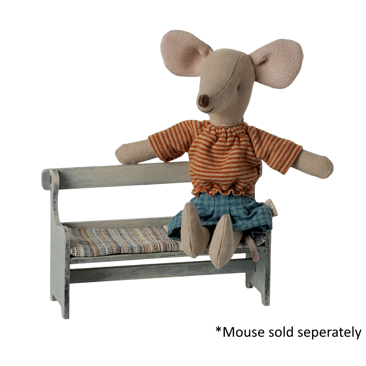 maileg-bench-mouse-off-white