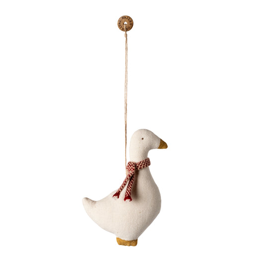 maileg-goose-ornament-red