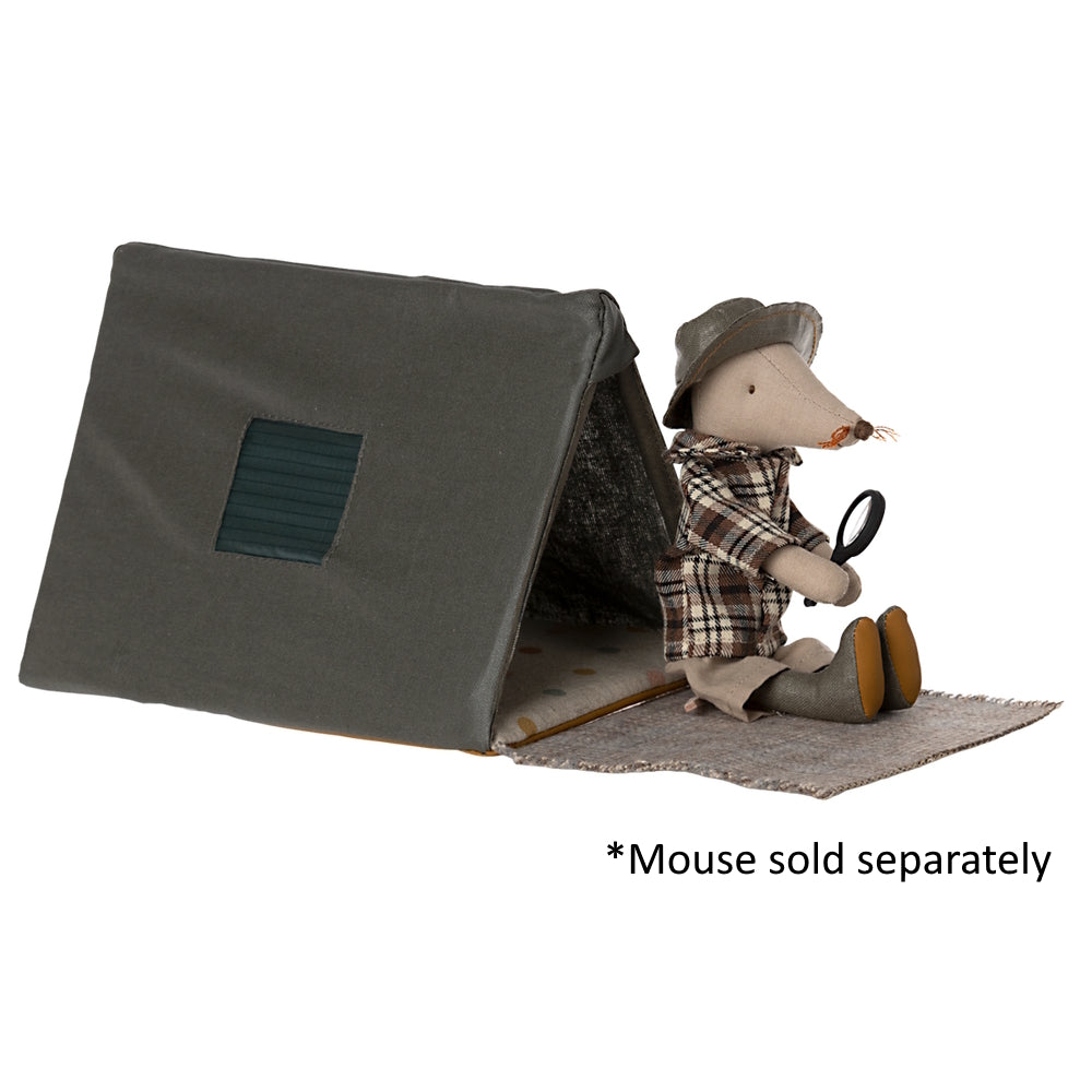 Maileg Happy Camper Single Tent Mouse