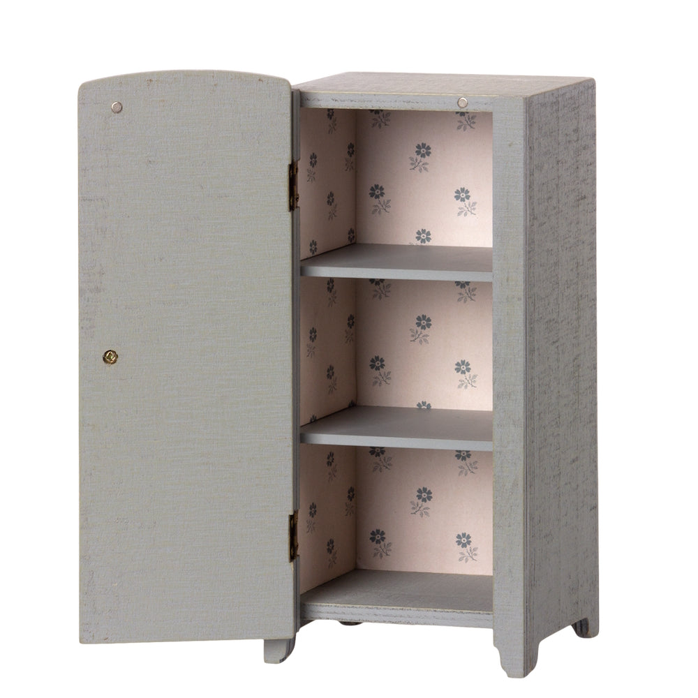 Maileg Miniature Closet Grey-Mint