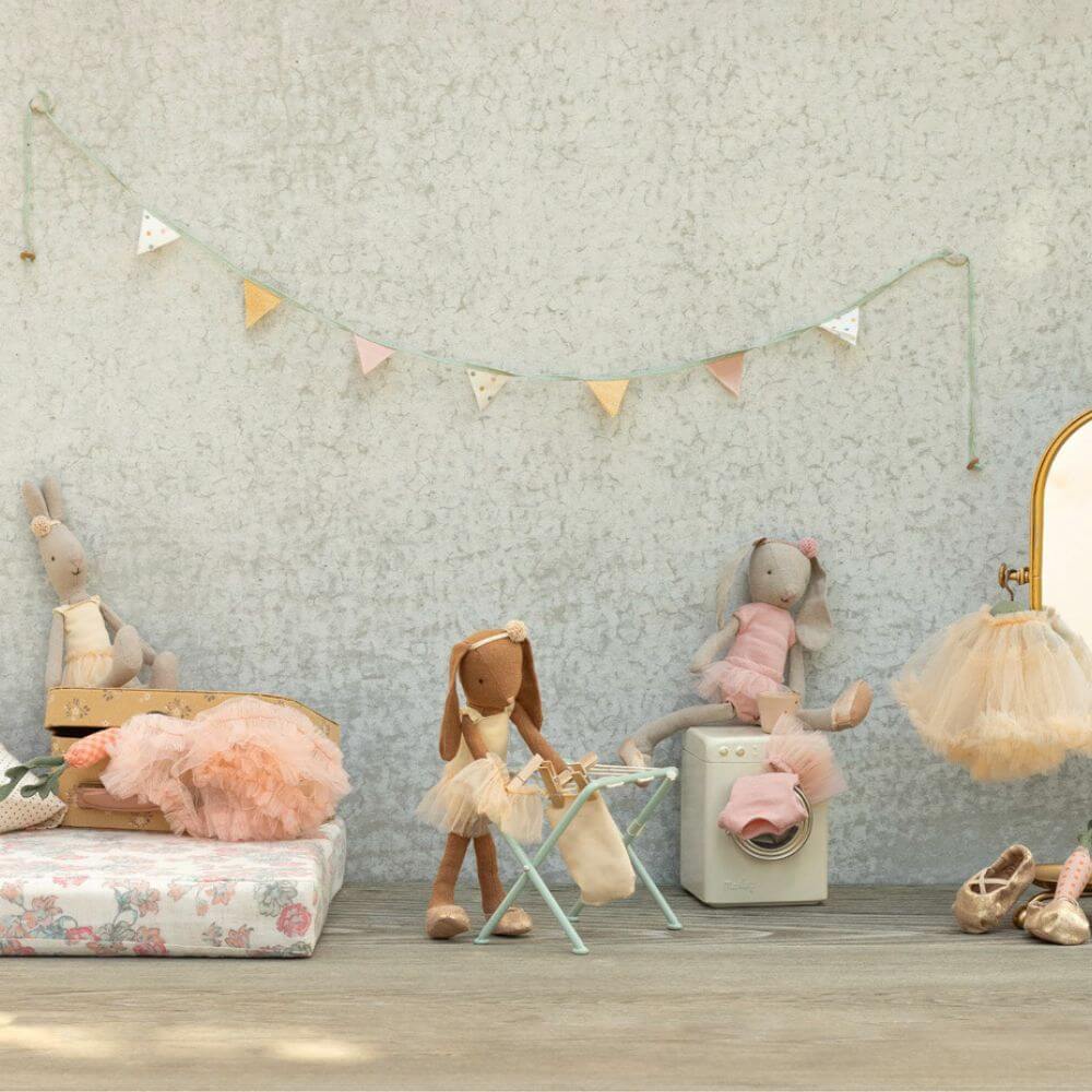 Maileg Bunny Size 2 Ballet Suit And Skirt Rose