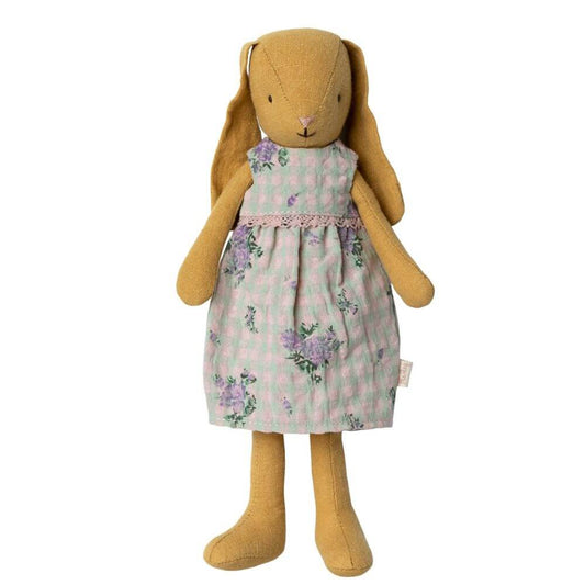 Maileg Bunny Size 2 Dusty Yellow Dress