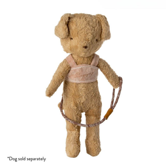 Maileg Dog Plush Harness rose