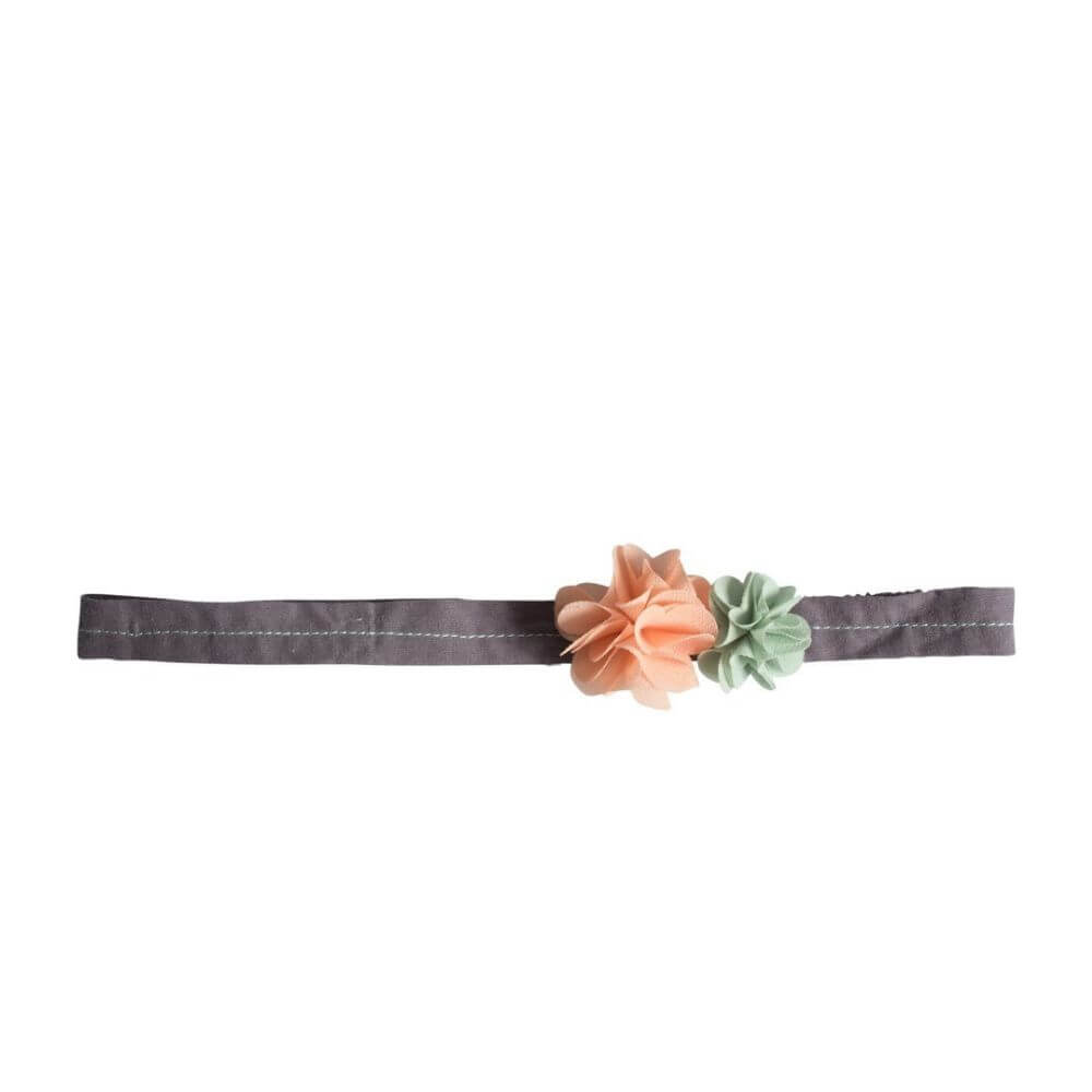 Maileg_Hair_Band_Fluff_Flower_rose-green
