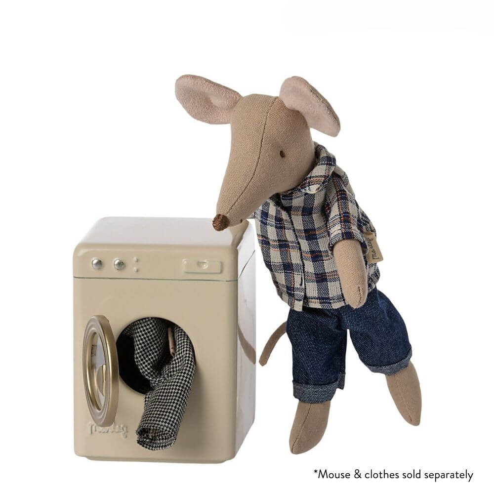 Maileg Washing Machine Mouse