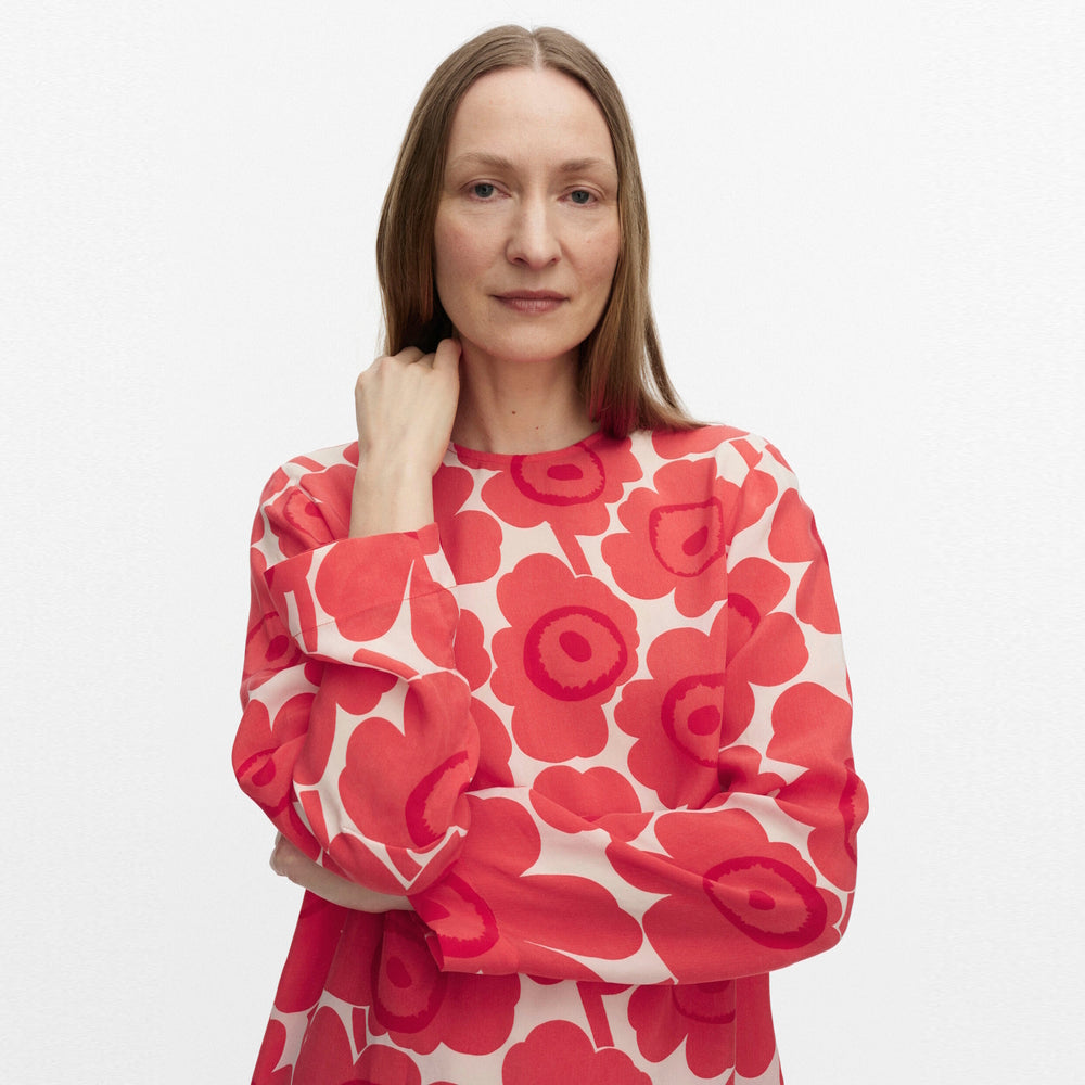 Marimekko Kouttaus Unikko Cupro Dress